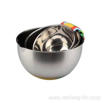 Stainless Steel Nesting Camo Painting Mixing Bowls